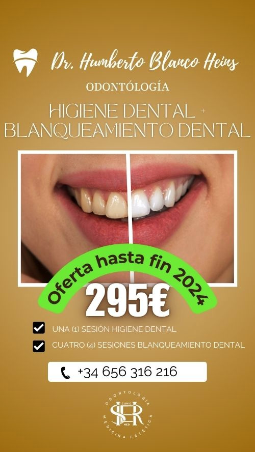 Promo Odontología 2024 Oferta Higiene y Blanqueamiento hasta fin 2024